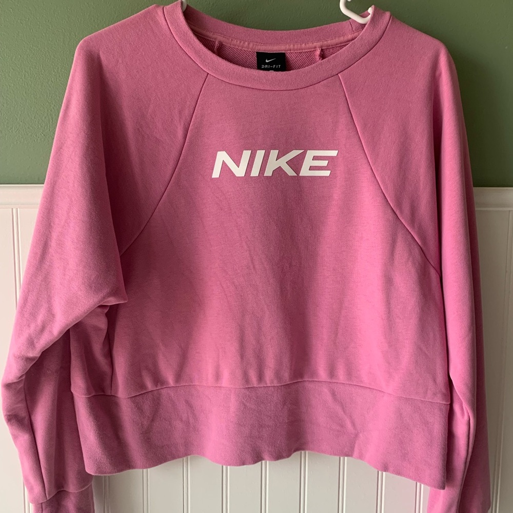 Nike pink pullover